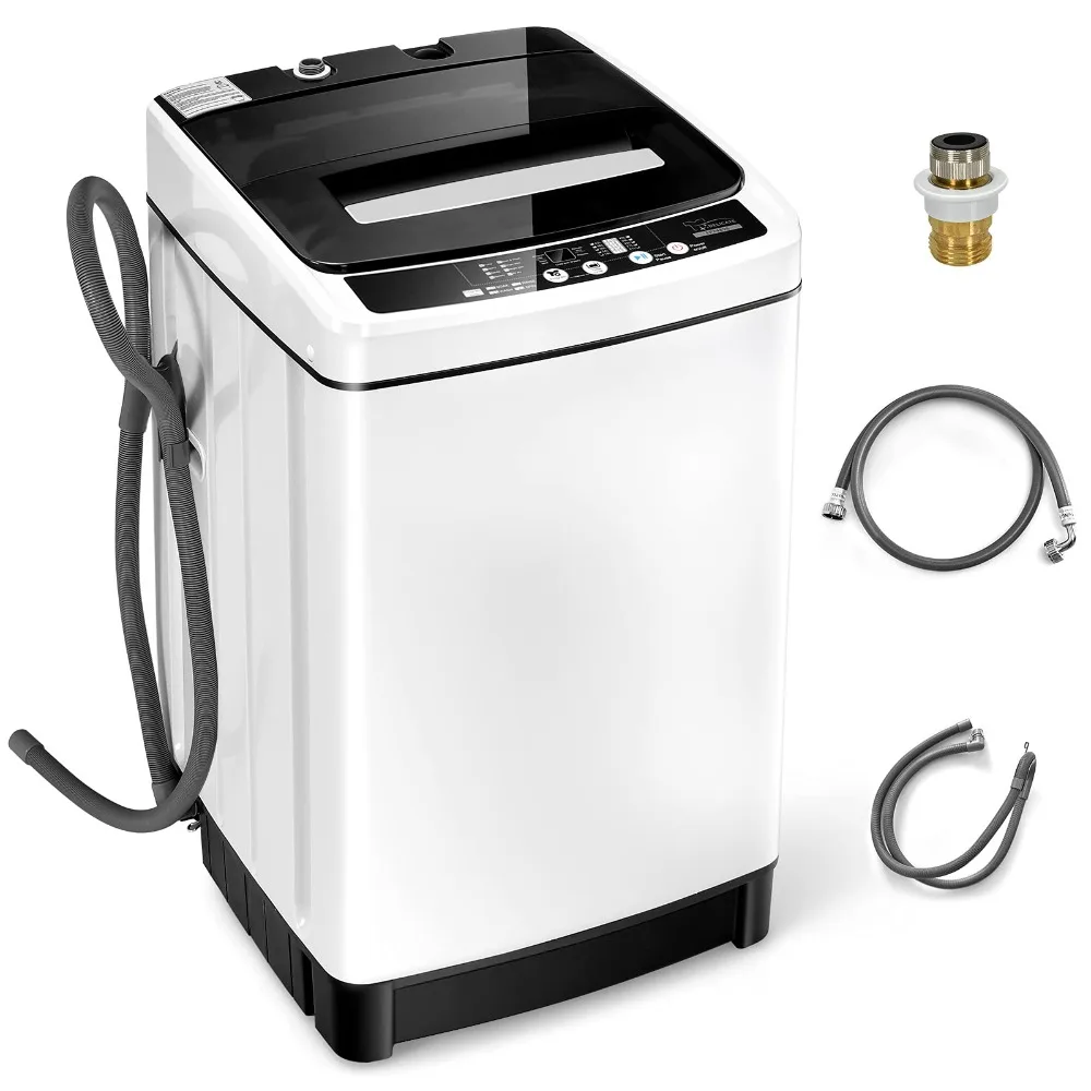 Full Automatic Washing Machine, 2 in 1 Portable Laundry Washer 1.5Cu.Ft ... - $408.76