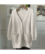 Stitch Fix Skies Are Blue Soft Shaggy Chunky Cardigan Ivory L - $530.74 MXN