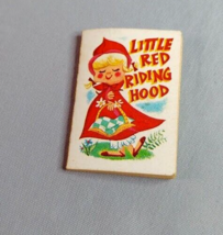 1964 Cracker Jacks Prize Little Red Riding Hood Miniature Book Toy - $9.85