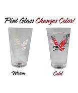 Eastern Washington University Eagles Color Changing Pint Glass - £11.87 GBP