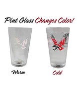 Eastern Washington University Eagles Color Changing Pint Glass - £11.87 GBP