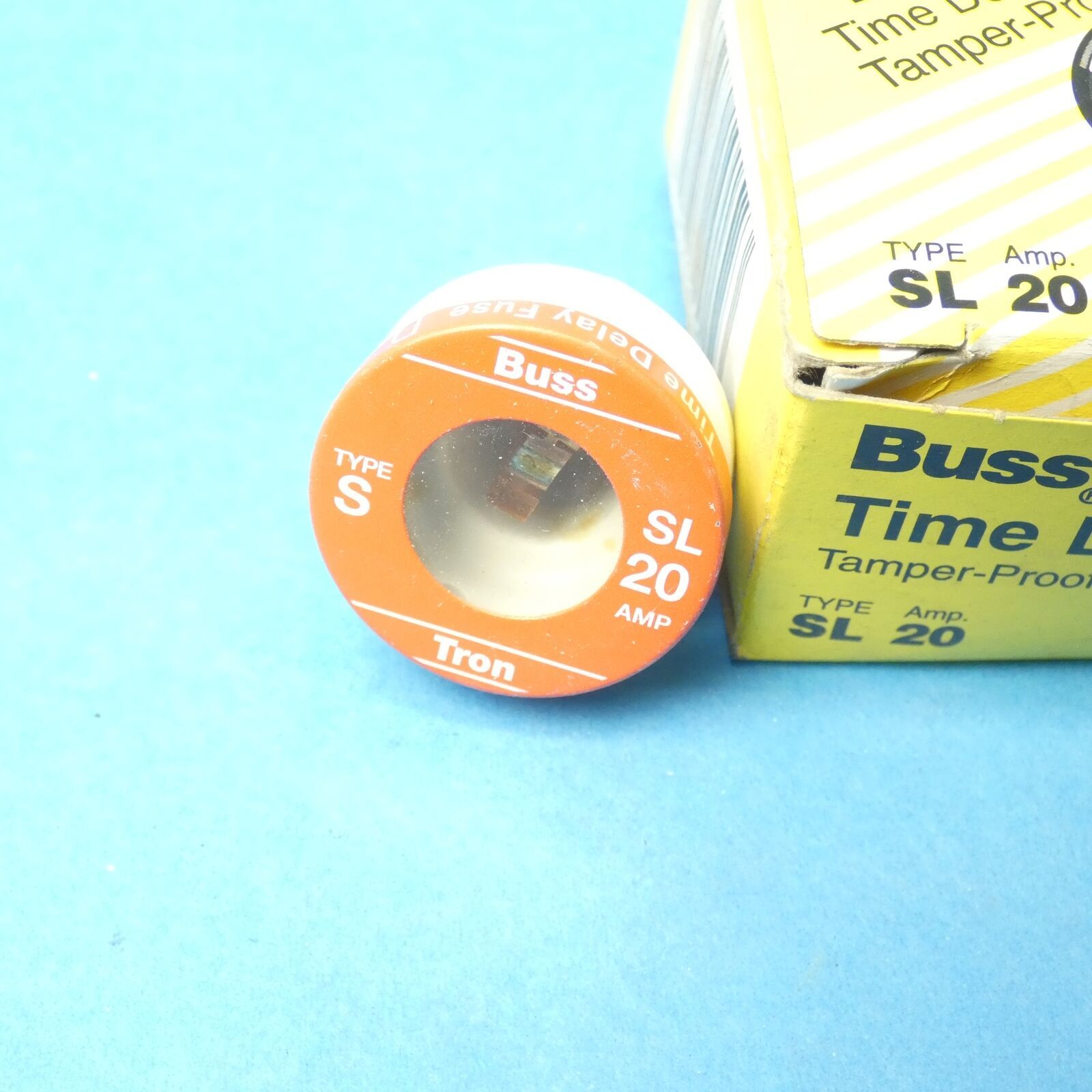 Bussmann SL-20 Edison base plug Fuse Class Plug Fuse 20 Amps 125 VAC Qty 1 - $2.99
