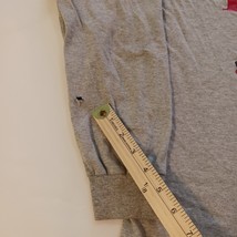 Big Ball Sports Arkansas Razorbacks Football Is Life NCAA Large Gray Men T-Shirt image 3