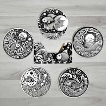 Fishing Tales Coasters – Rustic Fish Lover Keepsake - $30.00