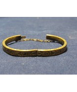 Victorian Hayward Embossed Etched Hinged Bracelet Chain Child Infant Tod... - £58.47 GBP