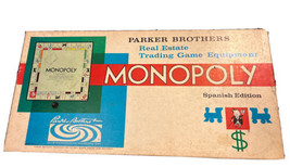 Monopoly Game Spanish Edition Complete-Juego De Sociedad Vintage - £27.61 GBP
