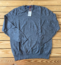 superdry NWT Men’s Vintage pullover sweater Size L grey B12 - £34.35 GBP