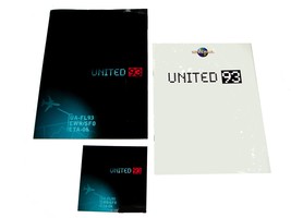 2006 UNITED 93 Movie PRESS KIT - Folder, Disc, and Production Notes Hand... - $16.99