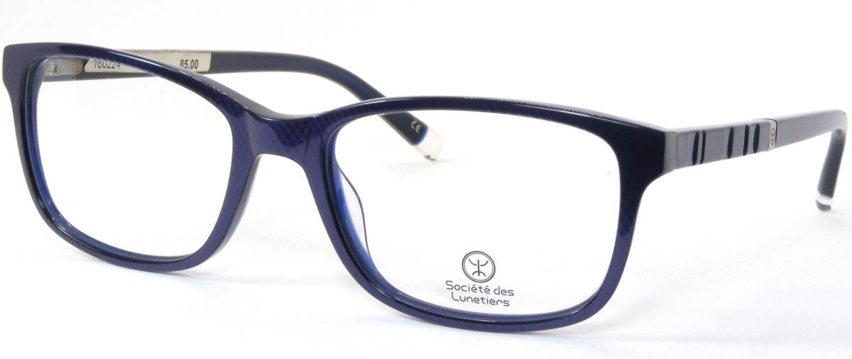 SOCIÉTÉ DES LUNETIERS TOLEDO 0606 Minuit Violet Lunettes 54-18-145mm - $58.57