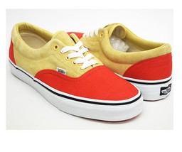 Men&#39;s Guys Vans Era Spicy ORANGE/JOJOBA Skateboarding Shoes Sneakers New $75 - £44.09 GBP