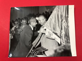 Old Original PHOTO-ENVER Hoxha In CONGRESS-PPSH-1971-COMMUNISM TIME-23Cmx18Cm - £19.61 GBP