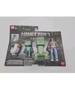 Minecraft Movie Woodland Mansion Throwdown Figure 4 Pack Creeper Zombie ... - $52.25 CAD