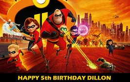 Incredibles 2 Edible Cake Topper Decoration - £10.38 GBP
