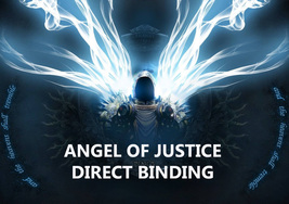 HAUNTED ANGEL OF JUSTICE RAGUEL POWERS DIRECT BINDING WORK MAGICK  image 2