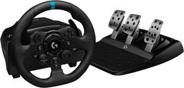 Logitech G923 Racing Steering Wheel and Pedals for PS5, PS4, PC, 1000 Hz, Black - $1,059.00