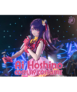 Hoshino Ai Cosplay Costume,Comic Con, Halloween, Free Shipping - £125.86 GBP+