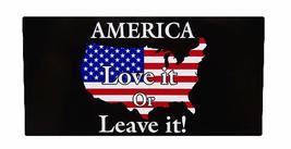 K&#39;s Novelties Pack of of 12 America Love It or Leave It Black Decal Bumper Stick - £10.18 GBP