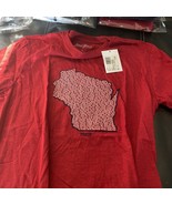 Local Yokal red Wisconsin mens M tshirt - £11.66 GBP