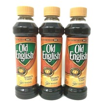 (3) Old English Scratch Cover Light Wood Polish ~ New 8 oz per Bottle - $26.68