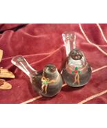 Set of 2  Holiday Christmas BIRDS Unique Decor Holiday Table Collections... - €12,86 EUR
