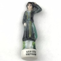 Minh Long Porcelain Figurine Vietnam San Diu Miniature Small Vintage - £7.86 GBP