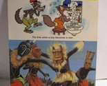 1978 Walt Disney&#39;s Fun &amp; Facts Flashcard #DFF3-24: Africa- Night of the ... - £1.56 GBP