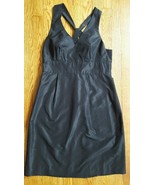 J. Crew 100% Silk Fully Lined Black Dress Evening wear Empire Waist chic... - £10.12 GBP