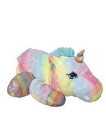Walmart Giant Large Fairy Mystical Tie Dye Unicorn Plush Stuffed Animal 28&quot; - $817.34 MXN
