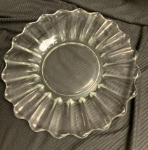 Vintage Heisey crystal clear Crystolite glass plates luncheon salad 8&quot; - £5.42 GBP