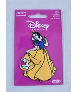 Disney Snow White Embroidered Iron On Patch Vtg New Sealed Package - $19.45 CAD