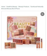 Sunkissed Naturally Bronzed Beauty Box With 8 Items New Sealed. Vegan - $562.22 MXN