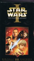 Star Wars Phantom Menace (1999) VINTAGE VHS Cassette Liam Neeson Natalie Portman - £11.86 GBP