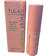 Tula Rose Glow + Get It Cooling &amp; Brightening Eye Balm-10g/0-0.35oz *New... - $27.42 CAD