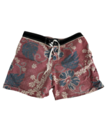 Vtg Quicksilver Board Shorts Men&#39;s 34 Floral Hawaiian Surf Made in USA R... - $33.25