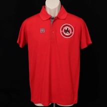 Mooto Mens USWC Taekwondo Referee Polo Shirt S Small M160 Red US World C... - $21.40