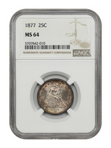 1877 25C Ngc MS64 - £819.15 GBP