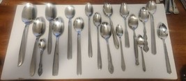 Mixed Lot Of Spoons Oneida Community Delco Rogers Imperial - £19.36 GBP