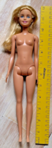 Mattel Barbie Blonde 2013 Head 2015 Body Nude Doll Blue Eyes Excellent Condition - $16.54