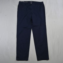 LOFT 12 Navy Blue Modern Skinny Stretch Chino Womens Pants - £12.58 GBP