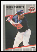 1989 Fleer #124 Kirby Puckett - $4.50