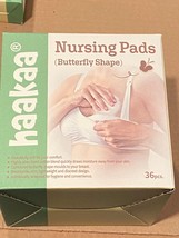 Haakaa Nursing Pads Butterfly Shape (36) *NEW/SEALED* rr1 - $12.99
