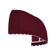 Awntech RC22-US-5B 5.38 ft. Chicago Window &amp; Entry Awning, Burgundy - 31 x 2 - £515.88 GBP