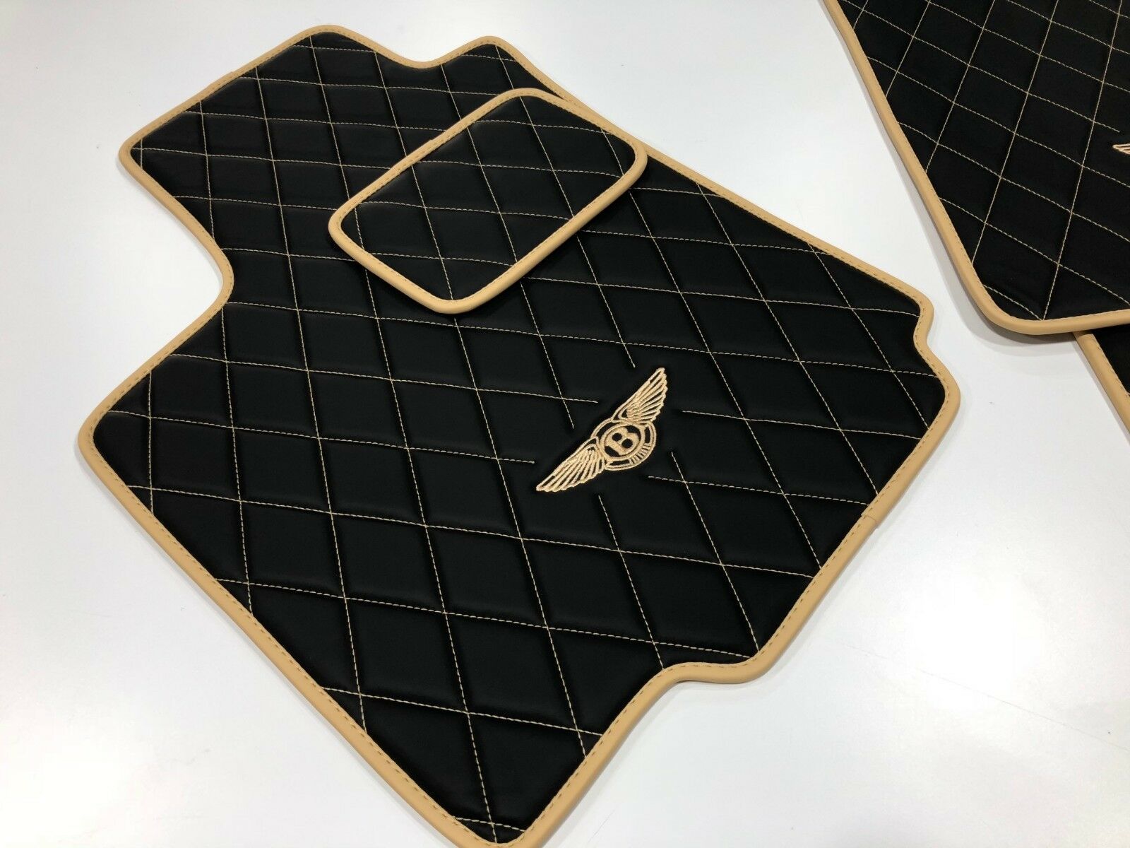Bentley Continental Eco Leather Diamond Floor Mats  2006 - 2018 Item image 3