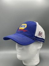 NAPA Racing Chase Elliott #24 Blue &amp; White Nascar Hat Cap Adjustable Hen... - £8.89 GBP