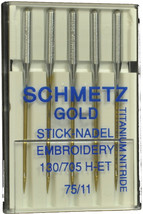 Schmetz Gold Sewing Machine Needles Size 11 - $8.95