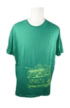 TMNT Teenage Mutant Ninja Turtle Tee Shirt - Short Sleeve Green T-shirt 2XL - £7.92 GBP