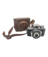 Vintage Mini Mycro Sanwa Spy Camera with Leather Case 1950’s - $445.62 MXN