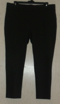 NEW WOMENS STUDIO WORKS DARK GRAY HEATHER KNIT PULL ON LEGGINGS   SIZE 2X - £20.11 GBP