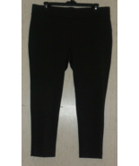 NEW WOMENS STUDIO WORKS DARK GRAY HEATHER KNIT PULL ON LEGGINGS   SIZE 2X - $25.20
