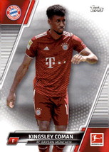 2021-22 Topps Bundesliga Soccer-  Futbol #158 Kingsley Coman - FC Bayern Munchen - £4.06 GBP